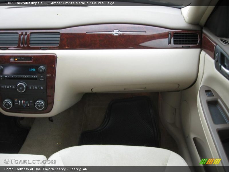 Amber Bronze Metallic / Neutral Beige 2007 Chevrolet Impala LT