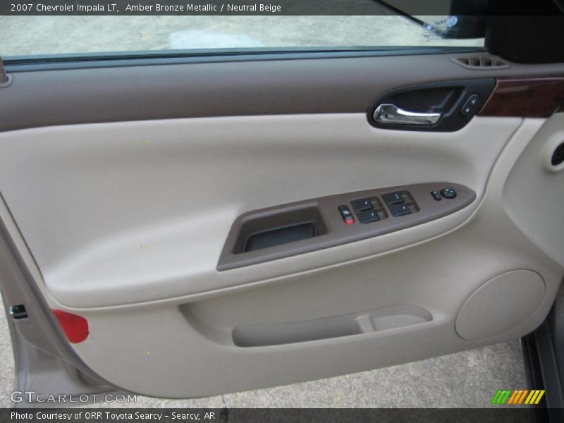 Amber Bronze Metallic / Neutral Beige 2007 Chevrolet Impala LT