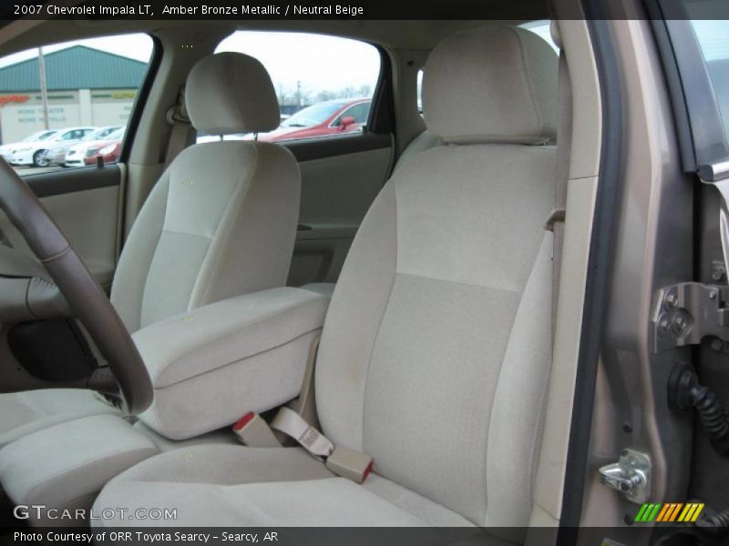 Amber Bronze Metallic / Neutral Beige 2007 Chevrolet Impala LT
