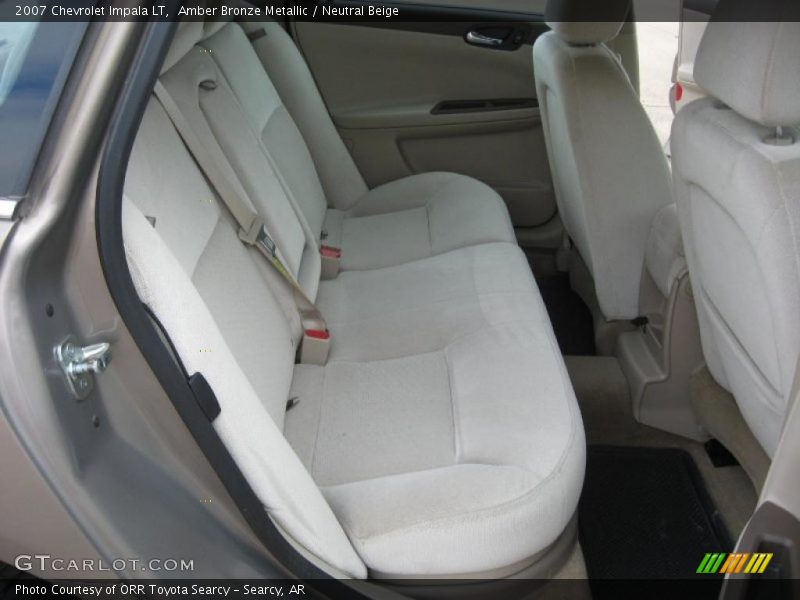Amber Bronze Metallic / Neutral Beige 2007 Chevrolet Impala LT