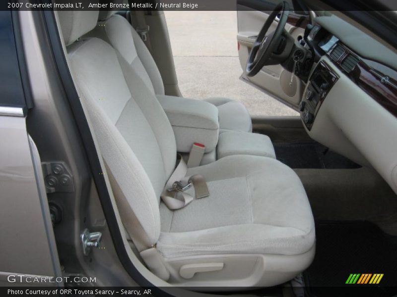 Amber Bronze Metallic / Neutral Beige 2007 Chevrolet Impala LT