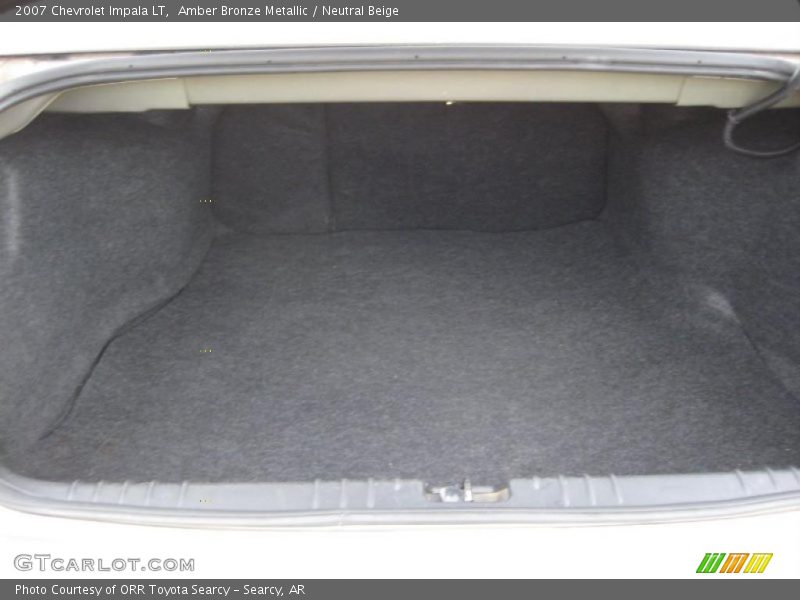 Amber Bronze Metallic / Neutral Beige 2007 Chevrolet Impala LT