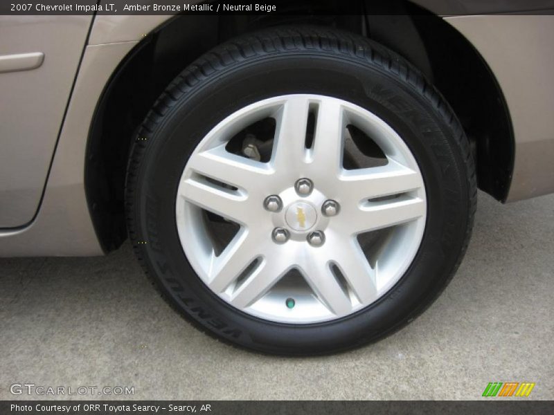 Amber Bronze Metallic / Neutral Beige 2007 Chevrolet Impala LT