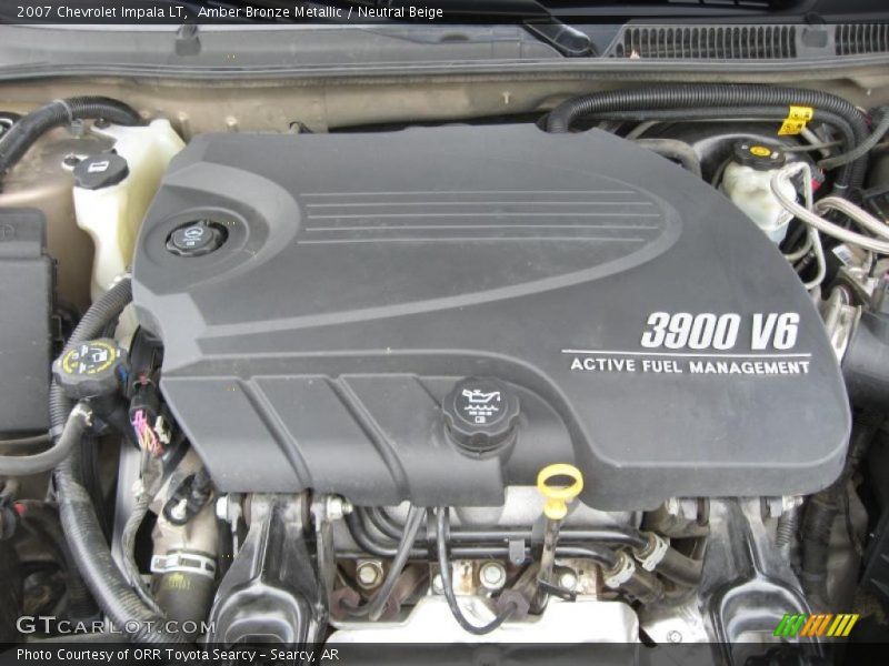 Amber Bronze Metallic / Neutral Beige 2007 Chevrolet Impala LT