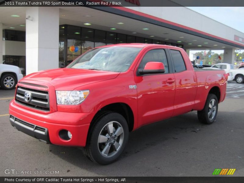 Radiant Red / Black 2011 Toyota Tundra TRD Sport Double Cab