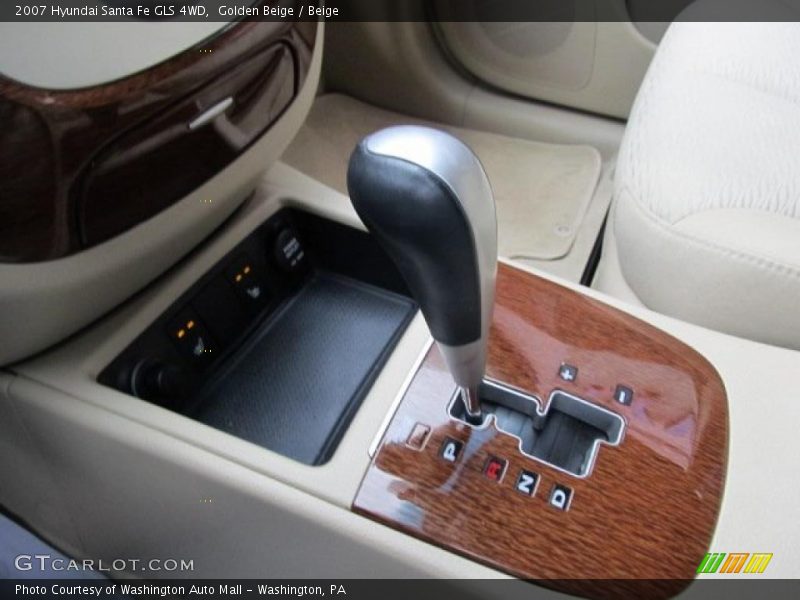 Golden Beige / Beige 2007 Hyundai Santa Fe GLS 4WD