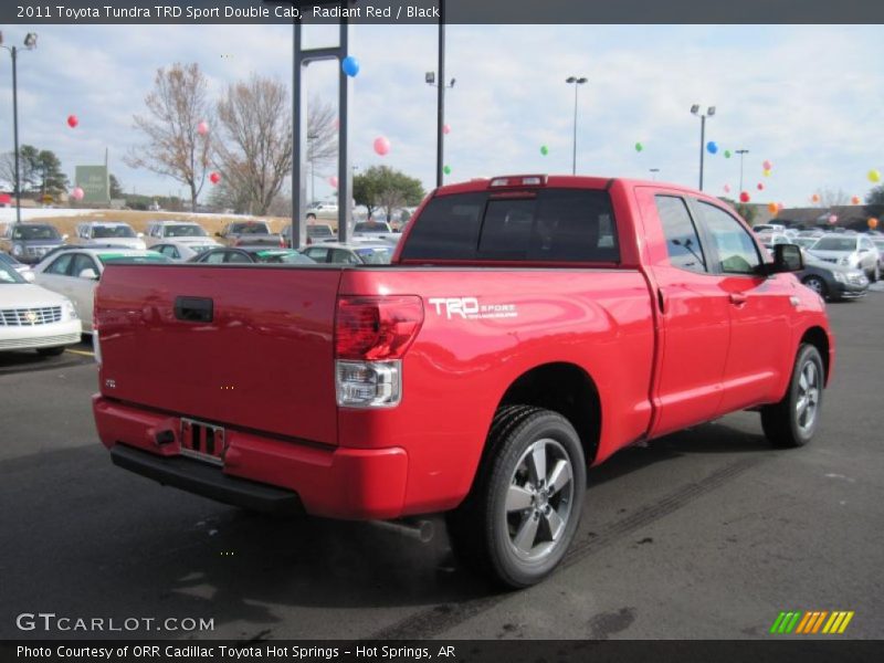 Radiant Red / Black 2011 Toyota Tundra TRD Sport Double Cab