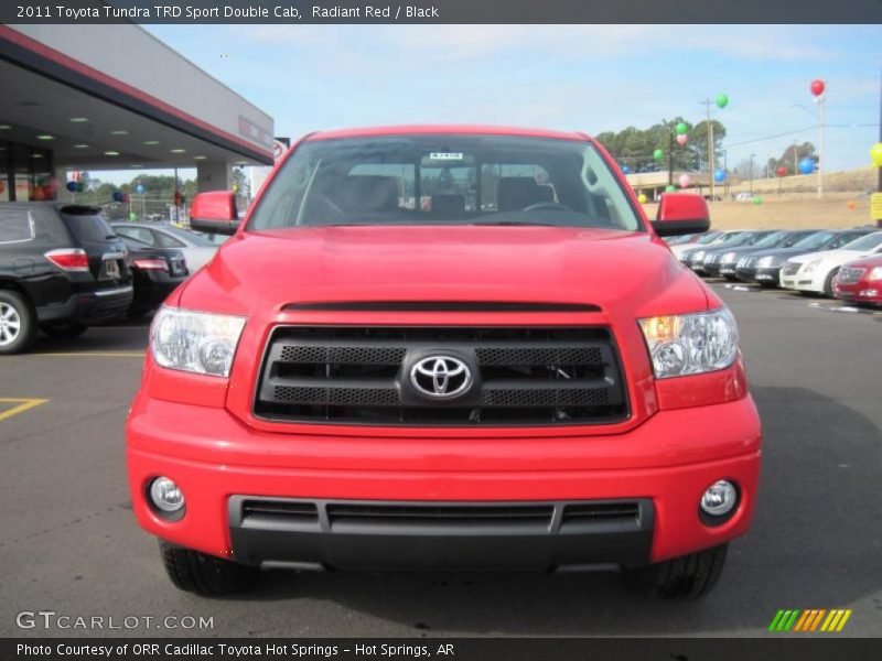 Radiant Red / Black 2011 Toyota Tundra TRD Sport Double Cab