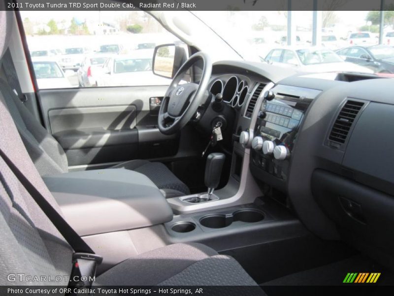 Radiant Red / Black 2011 Toyota Tundra TRD Sport Double Cab