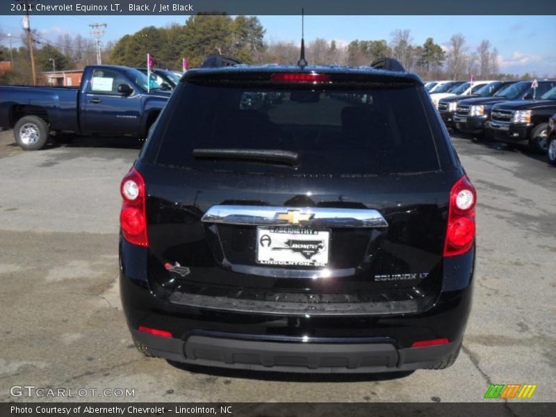 Black / Jet Black 2011 Chevrolet Equinox LT