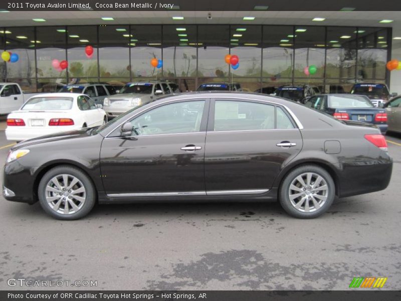 Cocoa Bean Metallic / Ivory 2011 Toyota Avalon Limited