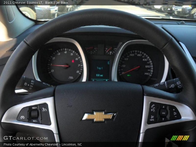 Black / Jet Black 2011 Chevrolet Equinox LT