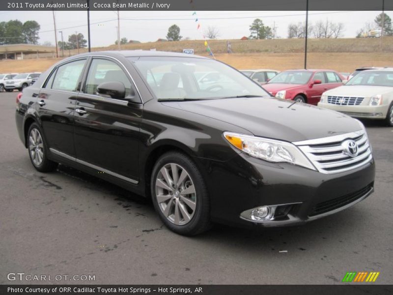 Cocoa Bean Metallic / Ivory 2011 Toyota Avalon Limited