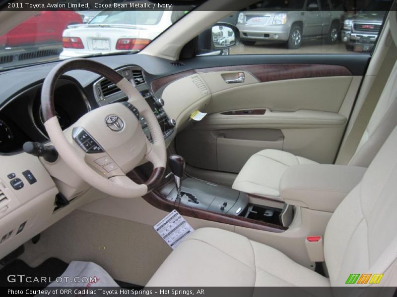 Cocoa Bean Metallic / Ivory 2011 Toyota Avalon Limited