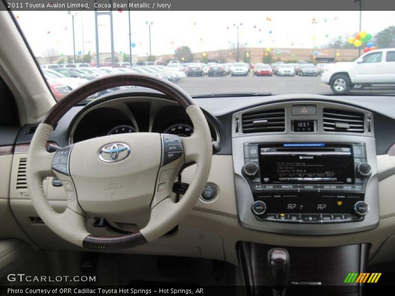 Cocoa Bean Metallic / Ivory 2011 Toyota Avalon Limited