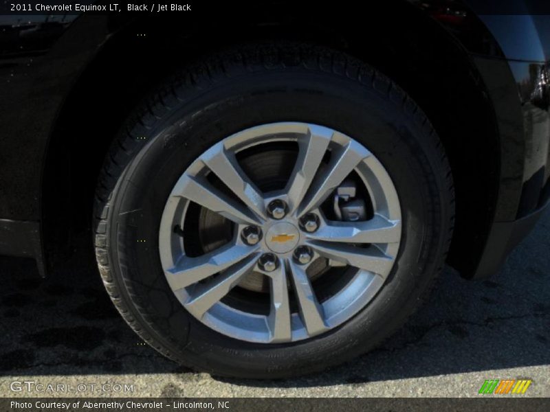 Black / Jet Black 2011 Chevrolet Equinox LT
