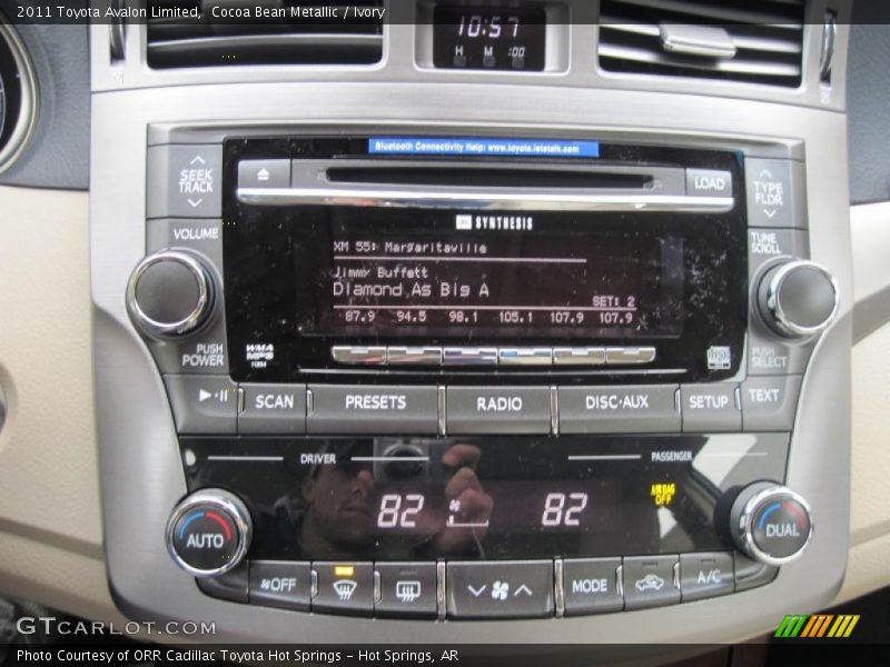 Cocoa Bean Metallic / Ivory 2011 Toyota Avalon Limited