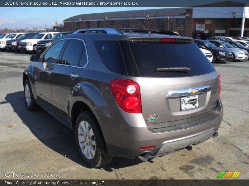 Mocha Steel Metallic / Brownstone/Jet Black 2011 Chevrolet Equinox LTZ