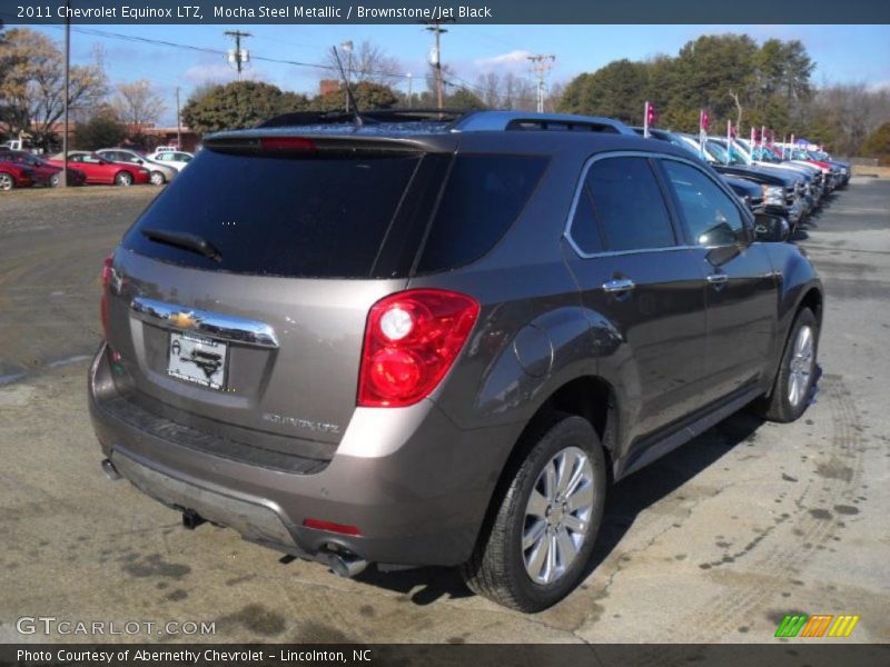 Mocha Steel Metallic / Brownstone/Jet Black 2011 Chevrolet Equinox LTZ