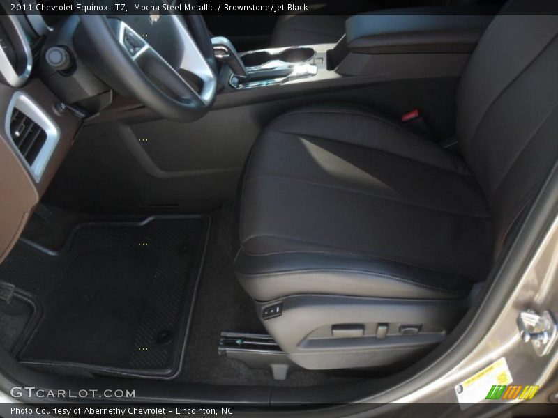 Mocha Steel Metallic / Brownstone/Jet Black 2011 Chevrolet Equinox LTZ