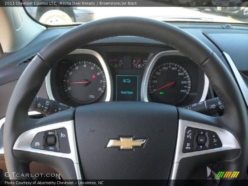 Mocha Steel Metallic / Brownstone/Jet Black 2011 Chevrolet Equinox LTZ