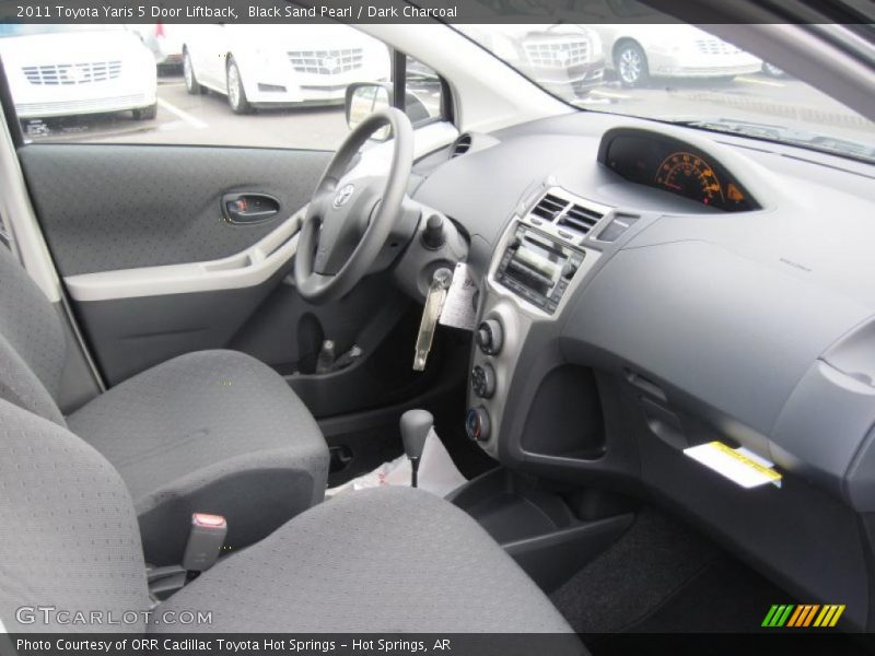  2011 Yaris 5 Door Liftback Dark Charcoal Interior