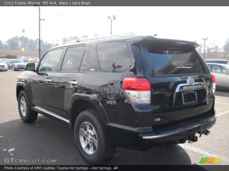 Black / Sand Beige 2011 Toyota 4Runner SR5 4x4