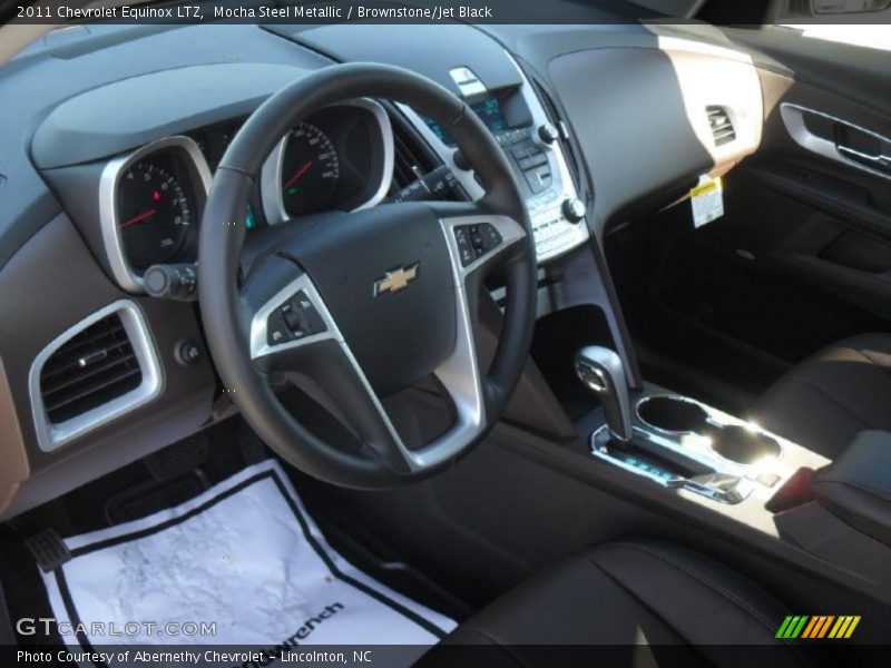 Brownstone/Jet Black Interior - 2011 Equinox LTZ 