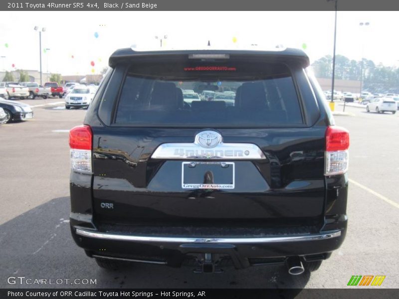 Black / Sand Beige 2011 Toyota 4Runner SR5 4x4