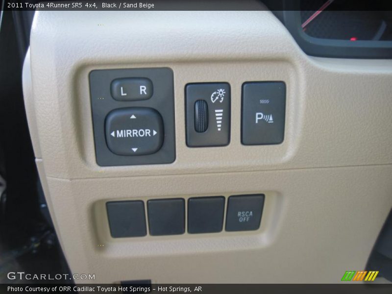 Black / Sand Beige 2011 Toyota 4Runner SR5 4x4