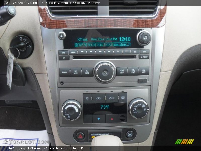 Gold Mist Metallic / Cocoa/Cashmere 2011 Chevrolet Malibu LTZ