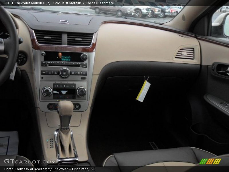 Gold Mist Metallic / Cocoa/Cashmere 2011 Chevrolet Malibu LTZ
