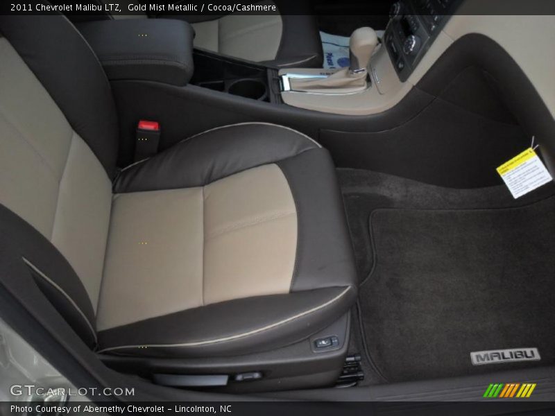 Gold Mist Metallic / Cocoa/Cashmere 2011 Chevrolet Malibu LTZ