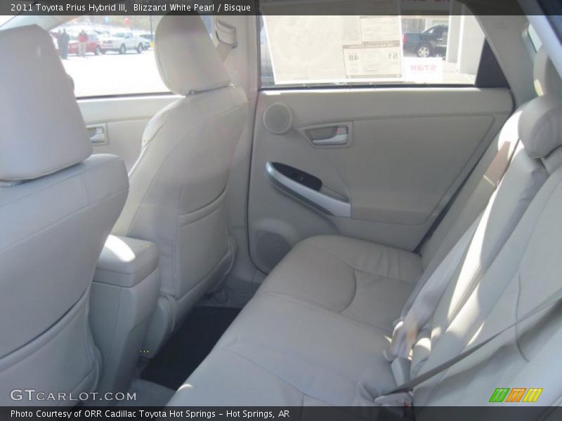 Blizzard White Pearl / Bisque 2011 Toyota Prius Hybrid III