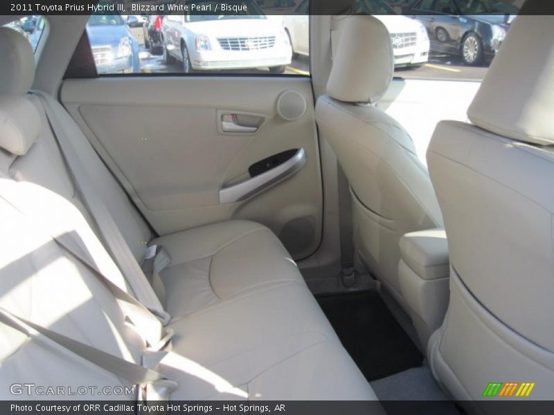 Blizzard White Pearl / Bisque 2011 Toyota Prius Hybrid III