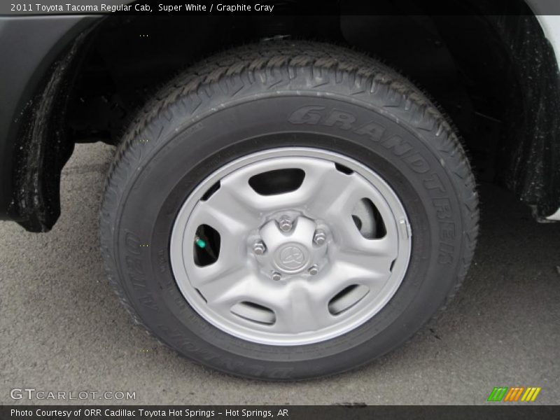 Super White / Graphite Gray 2011 Toyota Tacoma Regular Cab