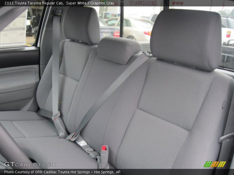  2011 Tacoma Regular Cab Graphite Gray Interior
