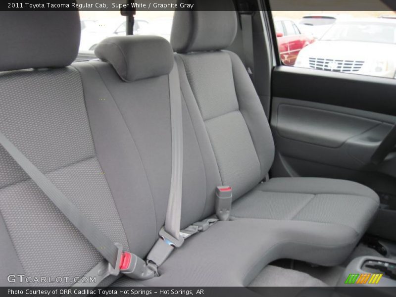  2011 Tacoma Regular Cab Graphite Gray Interior