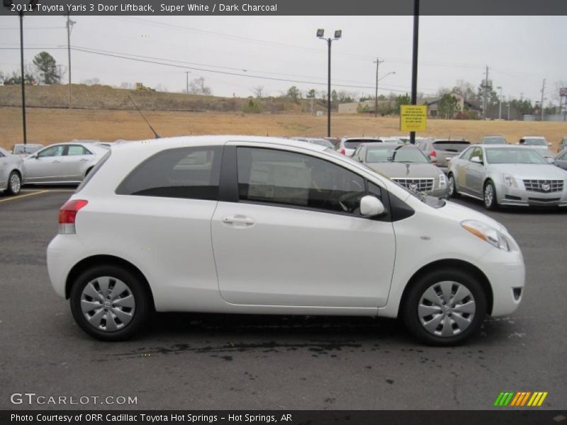  2011 Yaris 3 Door Liftback Super White