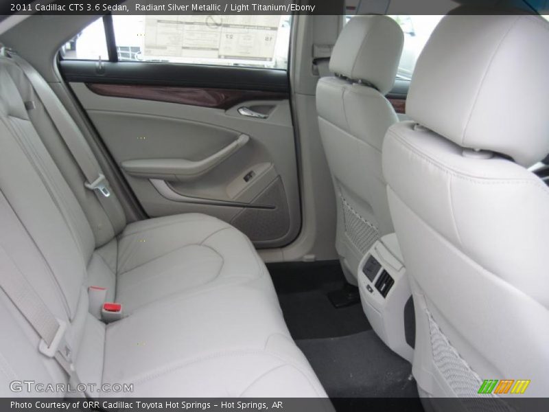  2011 CTS 3.6 Sedan Light Titanium/Ebony Interior