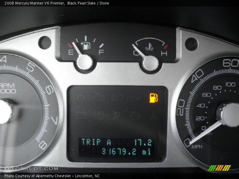 Black Pearl Slate / Stone 2008 Mercury Mariner V6 Premier