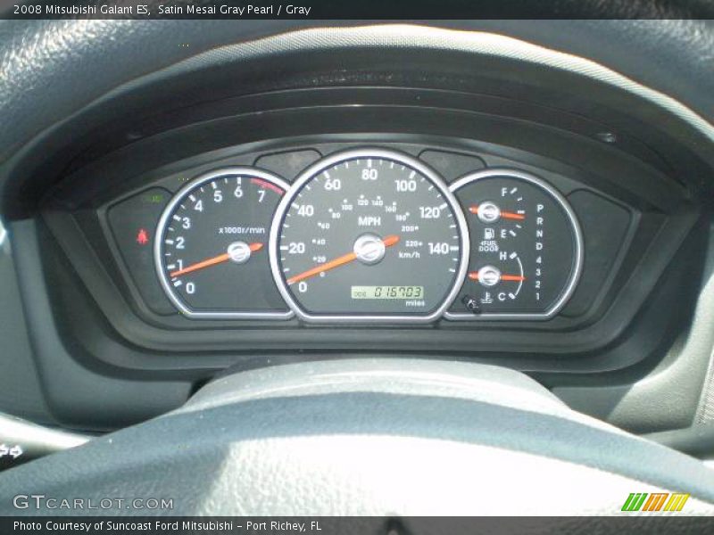 Satin Mesai Gray Pearl / Gray 2008 Mitsubishi Galant ES