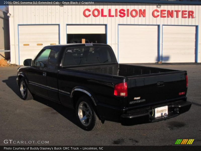Onyx Black / Graphite 2001 GMC Sonoma SLS Extended Cab