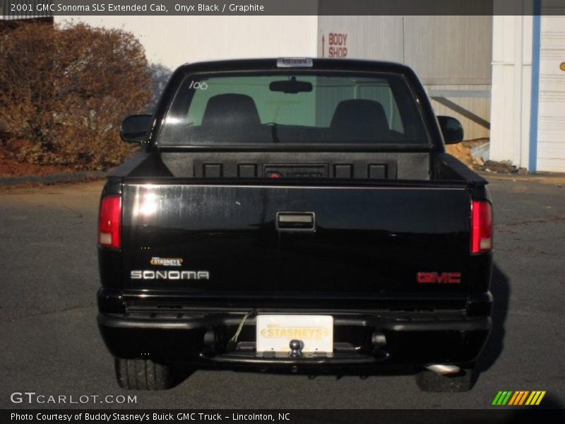 Onyx Black / Graphite 2001 GMC Sonoma SLS Extended Cab