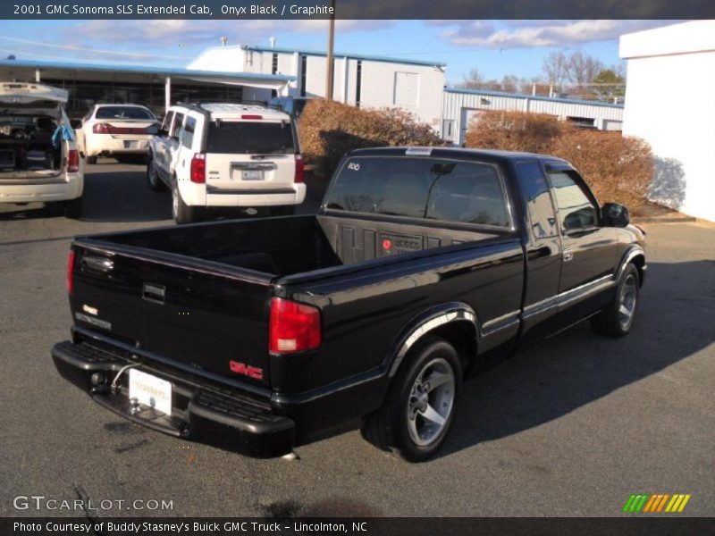 Onyx Black / Graphite 2001 GMC Sonoma SLS Extended Cab