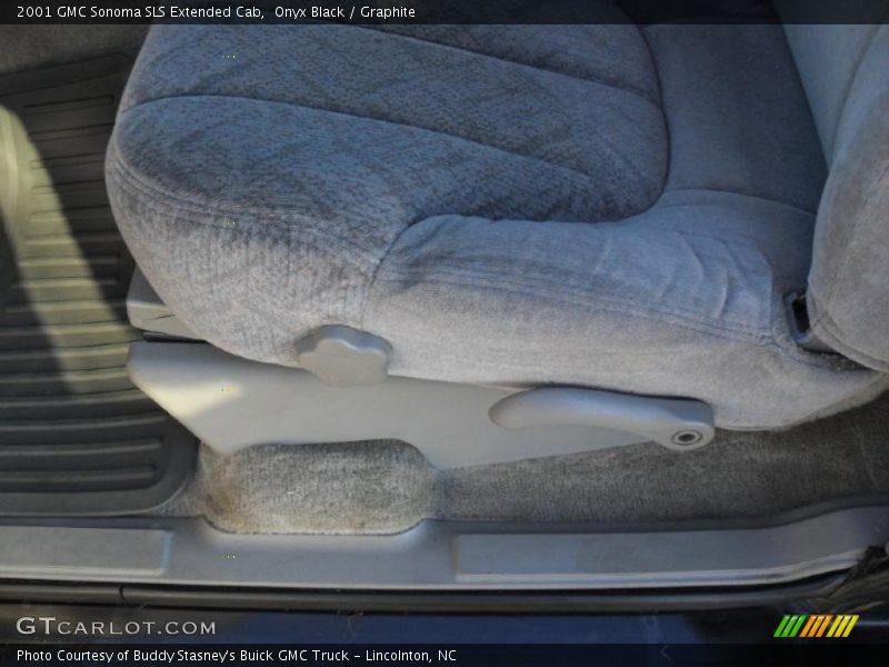 Onyx Black / Graphite 2001 GMC Sonoma SLS Extended Cab