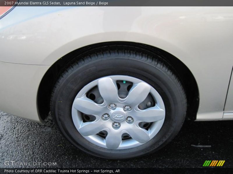 Laguna Sand Beige / Beige 2007 Hyundai Elantra GLS Sedan