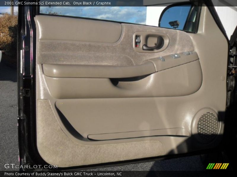 Onyx Black / Graphite 2001 GMC Sonoma SLS Extended Cab