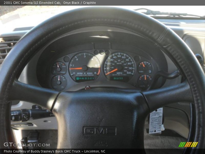 Onyx Black / Graphite 2001 GMC Sonoma SLS Extended Cab