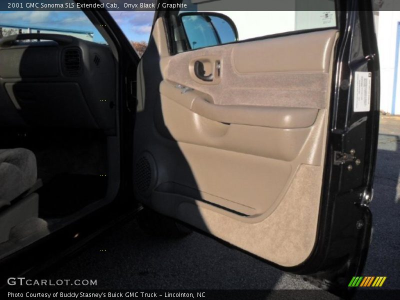 Onyx Black / Graphite 2001 GMC Sonoma SLS Extended Cab